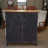 Meuble Buffet en métal riveté 1940