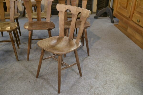 Chaise bistrot type Baumann 1960