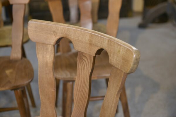 Chaise bistrot type Baumann 1960
