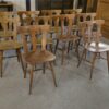 Chaise bistrot type Baumann 1960