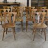 Chaise bistrot type Baumann 1960
