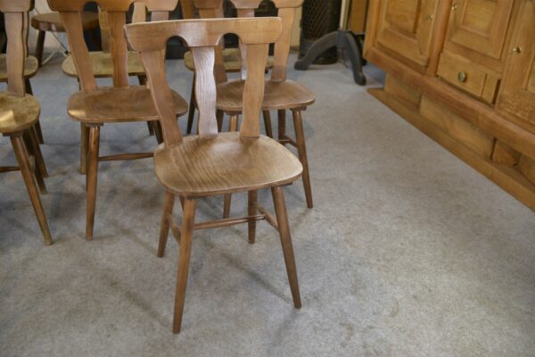 Chaise bistrot type Baumann 1960