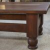 Table basse rustique en chêne 1960