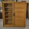 Meuble vitrine par Guillerme et Chambron et céramique par Danikowski pour Votre Maison 1960