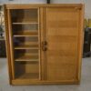 Meuble vitrine par Guillerme et Chambron et céramique par Danikowski pour Votre Maison 1960