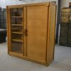 Meuble vitrine par Guillerme et Chambron et céramique par Danikowski pour Votre Maison 1960