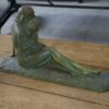 Sculpture en terre cuite patine bronze par Hugo Cipriani