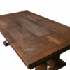 Grande table en chêne massif par Joseph Savina 1950