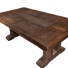 Grande table en chêne massif par Joseph Savina 1950