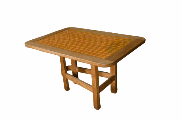 Table par Guillerme et Chambron pour Votre Maison 1950