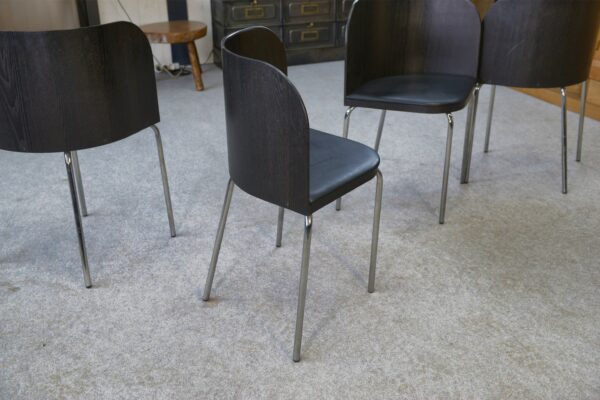 Ensemble de 4 chaises par Sandra Kregnert