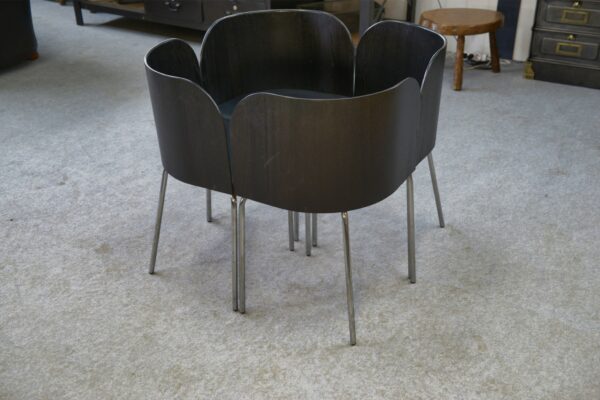 Ensemble de 4 chaises par Sandra Kregnert