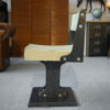 Ancienne chaise design moderniste minimaliste 1960s
