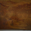 Tableau bois marqueterie décor de montage signé PIERRE ROSENAU Milieu XXème