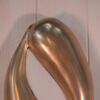 Applique murale en bronze design 1960's