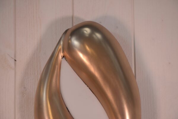 Applique murale en bronze design 1960's