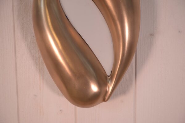 Applique murale en bronze design 1960's
