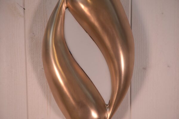 Applique murale en bronze design 1960's