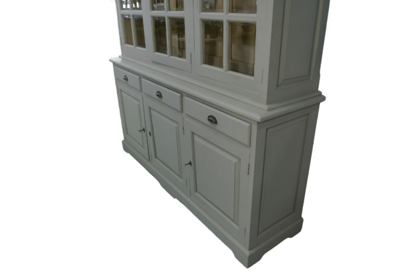 Buffet deux corps gris