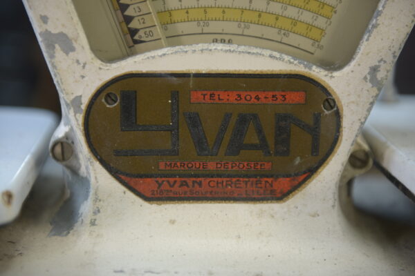 Balance de commerce YVAN 1960