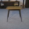 Table bistrot par Xavier Pauchard pour Tolix plateau en hêtre 1960