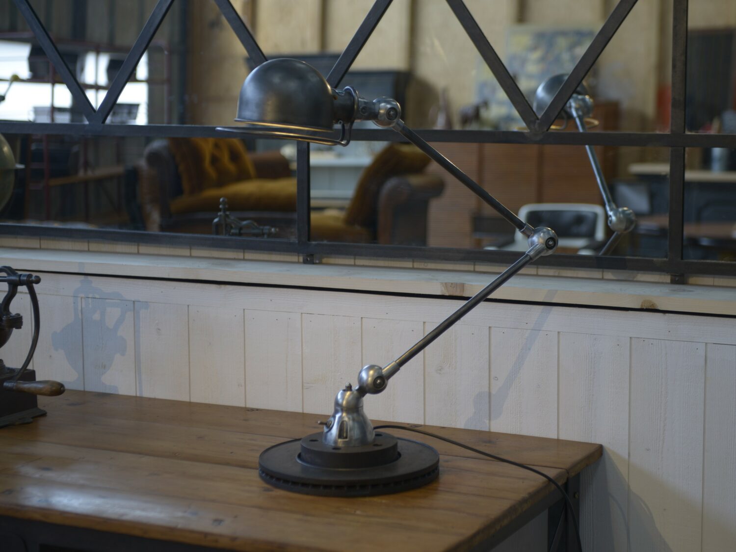 Lampe JIELDE 2 bras 1960