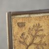 Table basse par Roger Capron modèle Herbier céramique et acier 1950