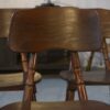 Ensemble de 7 chaises en chêne et contreplaqué de hêtre