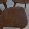 Ensemble de 7 chaises en chêne et contreplaqué de hêtre