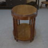 Table ovale en chêne massif art déco 1930