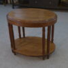 Table ovale en chêne massif art déco 1930