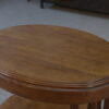 Table ovale en chêne massif art déco 1930