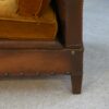 Banquette en cuir clouté vers 1920