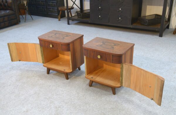 Paire de chevets en palissandre 1960