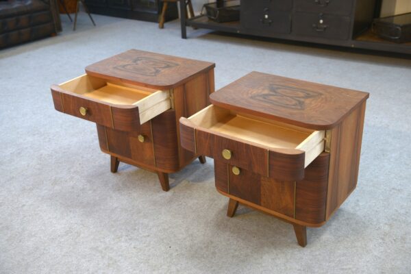 Paire de chevets en palissandre 1960