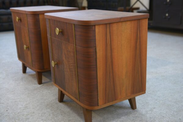 Paire de chevets en palissandre 1960