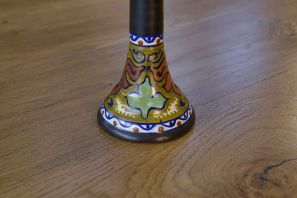Bougeoir céramique Art déco Gouda Hollande 1930's