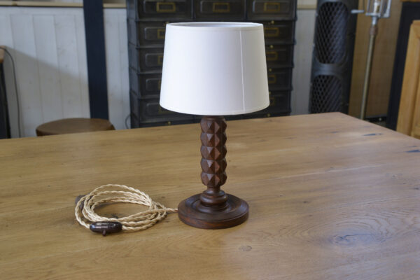 Lampe brutaliste dans le goût de Charles Dudouyt 1950's