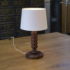 Lampe brutaliste dans le goût de Charles Dudouyt 1950's