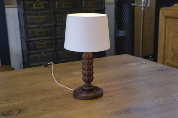 Lampe brutaliste dans le goût de Charles Dudouyt 1950's
