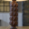 Lampe brutaliste dans le goût de Charles Dudouyt 1950's