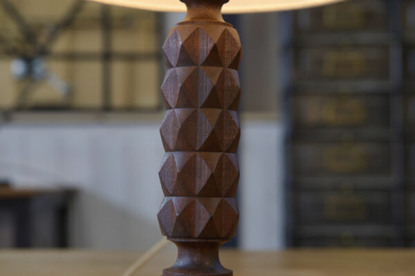 Lampe brutaliste dans le goût de Charles Dudouyt 1950's