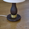 Lampe à poser en hêtre vintage 1960's