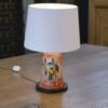 Lampe céramique Art nouveau 1920's