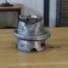 Ancien moule à chapeau en fonte d'aluminium Jalard à Caussade 1950's