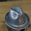 Ensemble de 2 moules à chapeau en fonte d'aluminium Jalard à Caussade 1950's