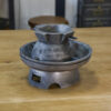 Ancien moule à chapeau en fonte d'aluminium Jalard à Caussade 1950's