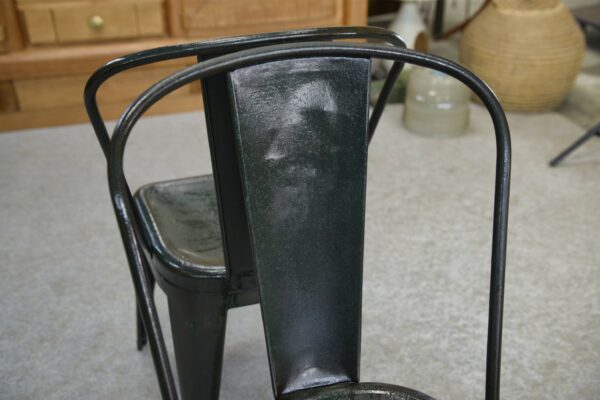 Paire de chaises Tolix par Xavier Pauchard première édition fin 1920's