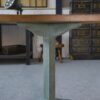 Table bistrot Art déco en chêne massif 1930's