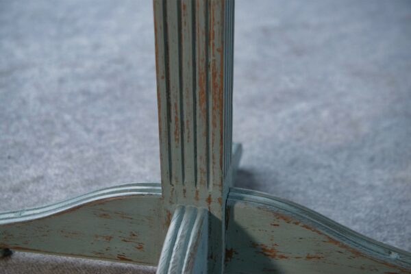 Table bistrot Art déco en chêne massif 1930's